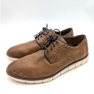 Johnston & Murphy Holden Plain Toe Oxfords Shoes Men's Size US11.5M EU44